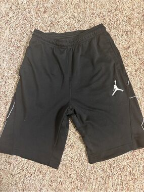 Jordan Black Basketball Shorts with Jumpman Logo and “23” on the back
